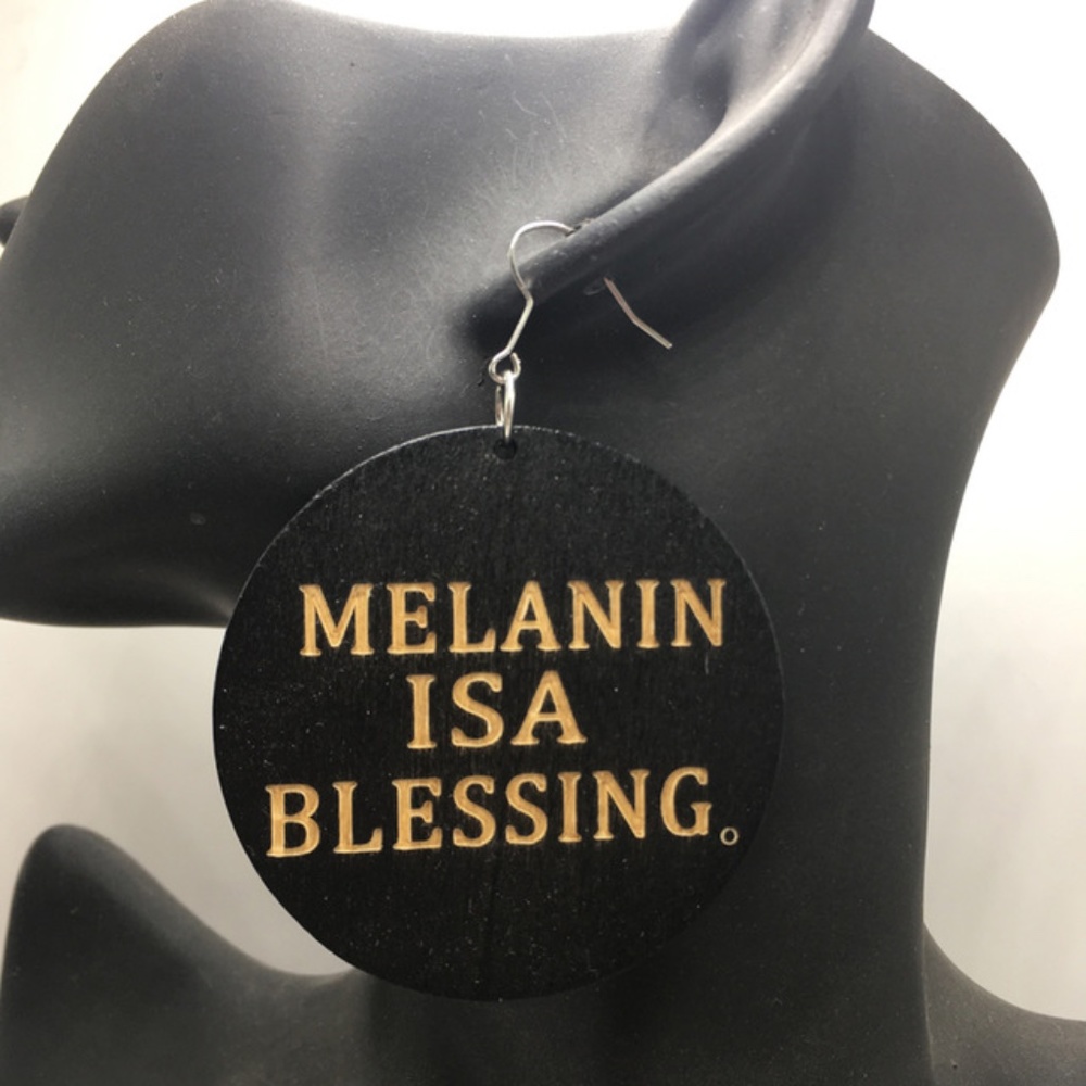 Melanin is a Blessing Earrings